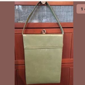 Vintage green purse w/ Studded Detail